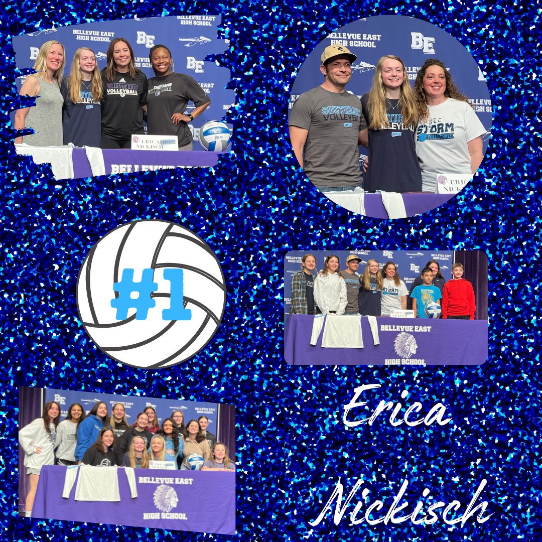 SCCBobcatVB's tweet photo. Signing #1-Congrats Erica Nickisch of @BEASTVB! She made it official today! Welcome to the Southeast Family⚡️🏐 @sccneb @SccstormA   #sccvb #official #signed https://t.co/039tt6VBOm