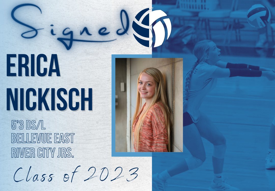 SCCBobcatVB's tweet photo. Signing #1-Congrats Erica Nickisch of @BEASTVB! She made it official today! Welcome to the Southeast Family⚡️🏐 @sccneb @SccstormA   #sccvb #official #signed https://t.co/039tt6VBOm