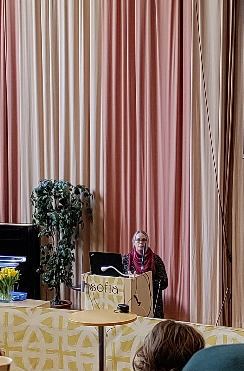 BilolaT's tweet photo. It was a pleasure to listen to this presentation by my former colleague @RuuskaNiina about #naturebased solutions as part of @cityofturku #climatepolicy. During the break, we shared interesting conversations about other aspects from the residents' perspective. #ACCCImpact Week https://t.co/SAWZKstHTX