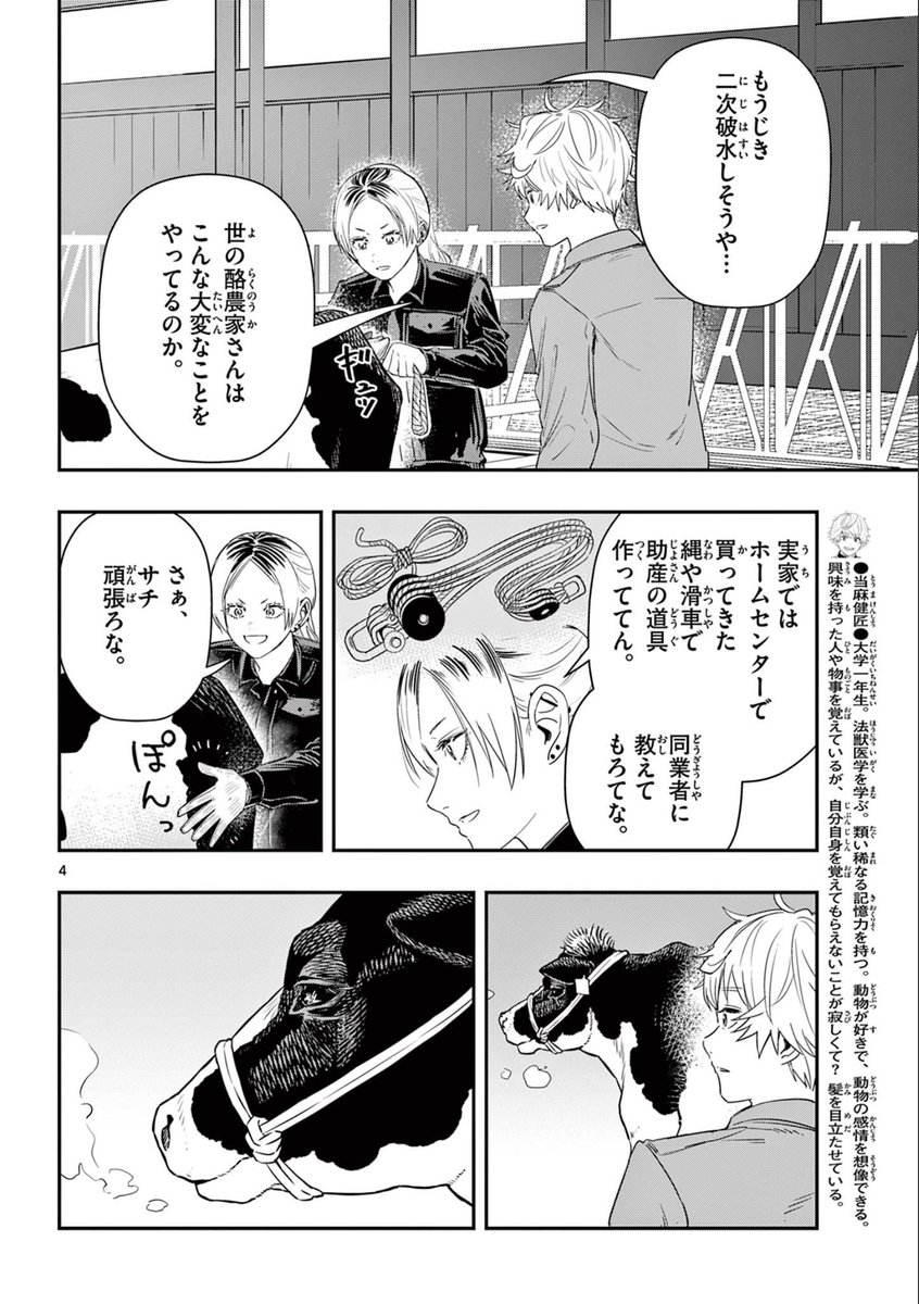 ウシのお産で活躍するギャル。

2/3 