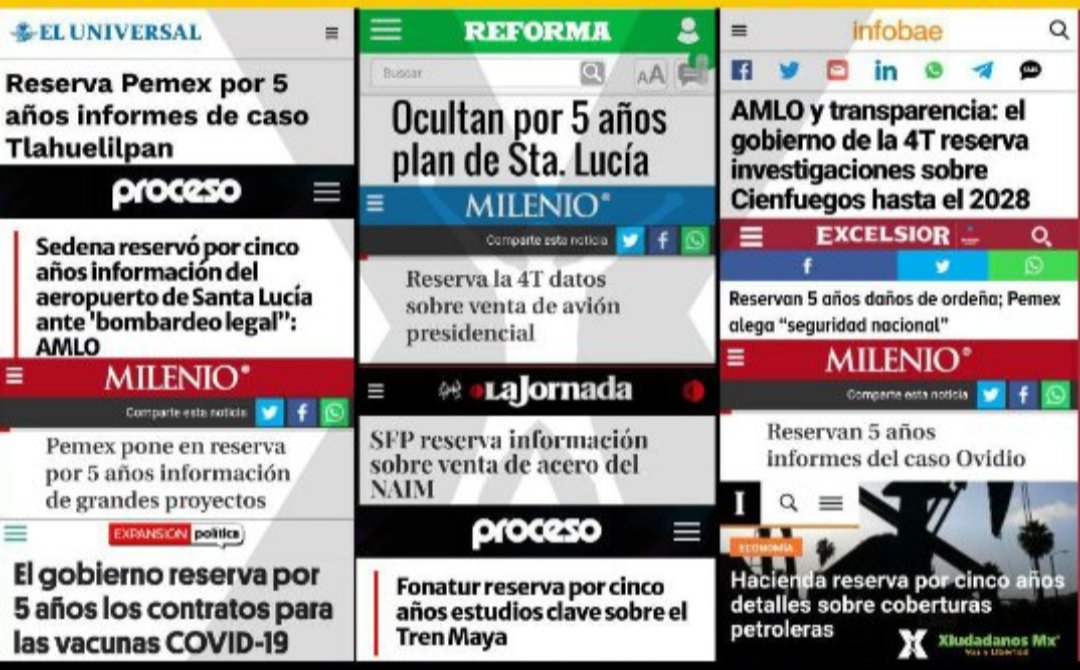 LEGIONRVZ's tweet photo. Aquí las razones por las que @PartidoMorenaMx no quiere que opere el @INAImexico.
NO QUIEREN TRANSPARENCIA Y QUIEREN EL CONTROL DE LOS DATOS PERSONALES para lograr el control total de la población.
No lo vamos a permitir‼️
#DefendamosAlINAI
#NoVotesPorMorena
Demos RT https://t.co/MmrO3Mmh8A
