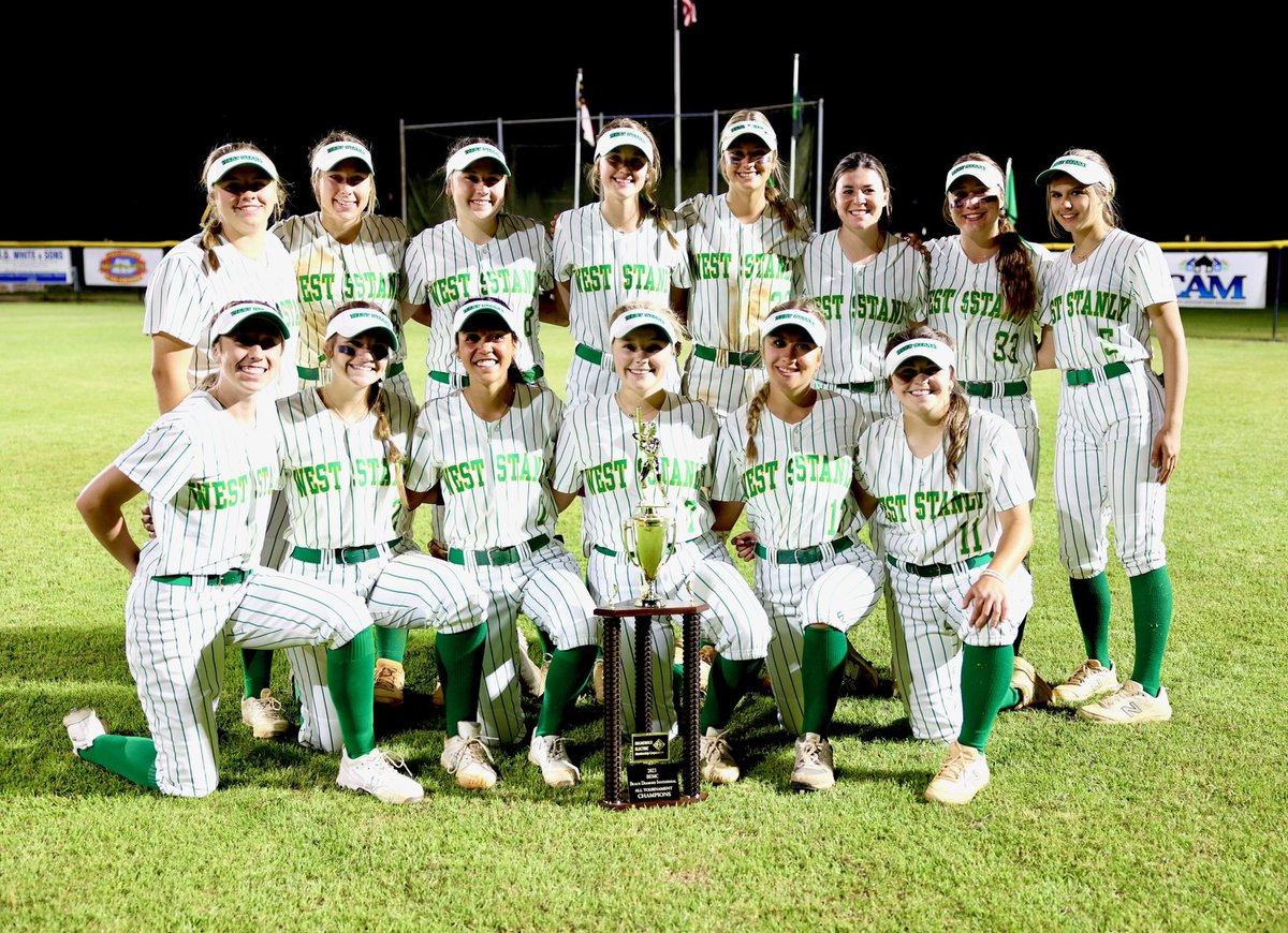 WSColtsSoftball's tweet photo. Super proud of this determined group of young ladies! We rounded out an awesome week at the Beach Diamond Invitational tonight with a championship game win over South Stanly. Thankful for every player and the positive way they represent West Stanly Softball! https://t.co/utkdnyb4QR