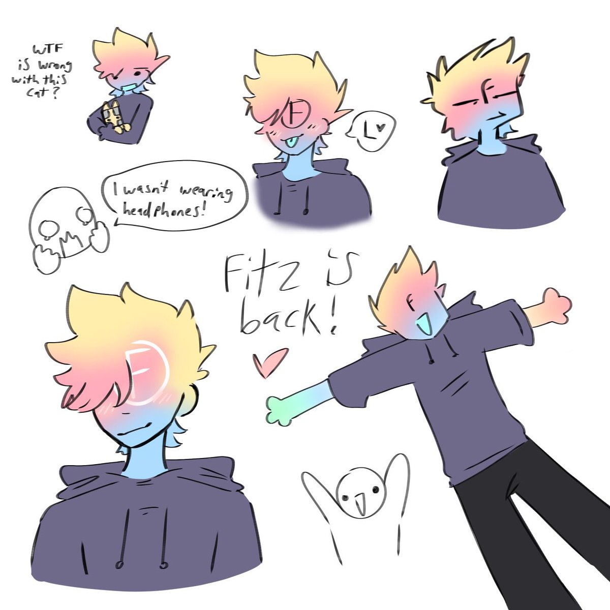 coylesbf's tweet photo. Fitz doodles!!! #goodguyfitz #fitz #goodguyfitzfanart #fitzfanart #chibi #digitalart #art #animation #arttwt #gaming #swaggersouls #swaggersoulsfanart https://t.co/n0TRBdra6p