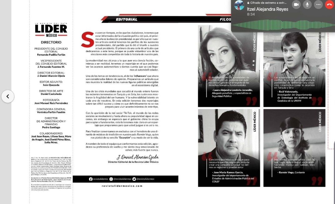 revistalidermexico.com

Gracias a la revista LIDER por incluirme en su mas reciente edicicion.
Siempre un agrado, estar vigente con estos temas.