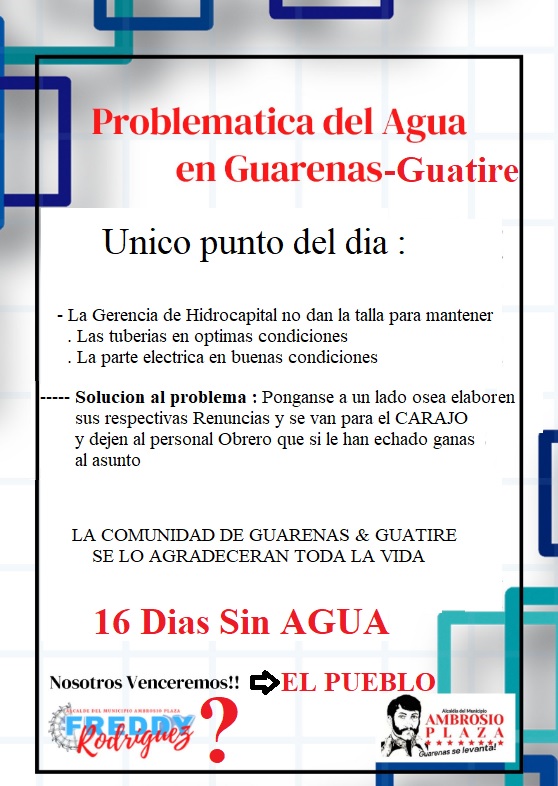 JoelVladimir's tweet photo. @HidroCapital2 @NicolasMaduro @RMarcoTorres @harolclemente https://t.co/hSWk9ePgle