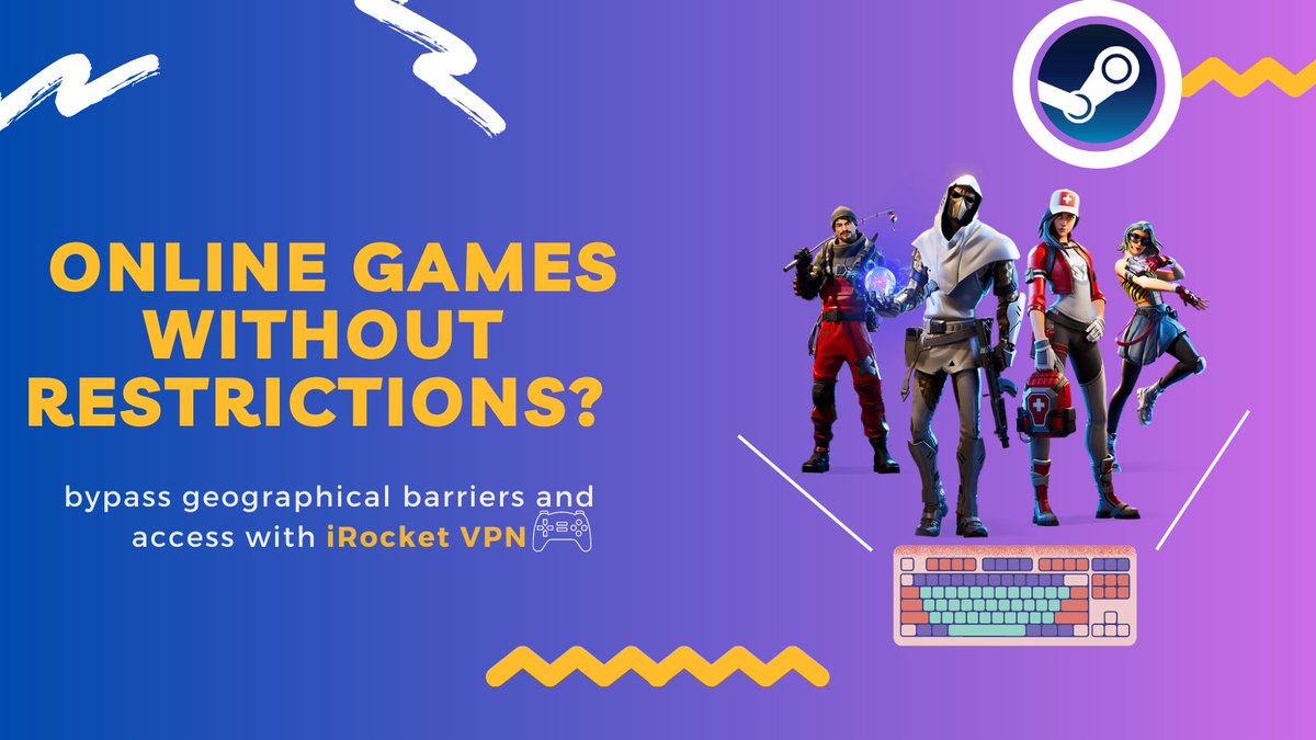 iRocketVPN's tweet photo. 🌟Wish you could play your favorite online games without restrictions?
🚀With #iRocket VPN, you can bypass geographical barriers and access #Fortnite, #ApexLegends, and more from anywhere in the world!
👉Try iRocket VPN：https://t.co/mumjMLW8UL
.
#gaming #VPN #onlinegames https://t.co/BzF26ZNGHb