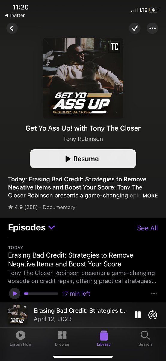 Jesse74502953's tweet photo. @tonythecloser_ Great podcast has a lot of information https://t.co/Zw7ZwMxrRK