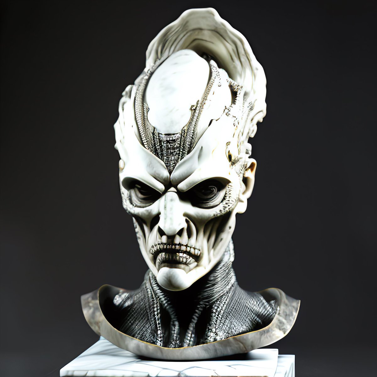 Sharknaad0's tweet photo. Let’s call today #weird #sculpture #wednesday

Here’s some interesting images of sculptures that don’t exist 

#aiart #stablediffusion @drawthingsapp https://t.co/FOjjgy48r0