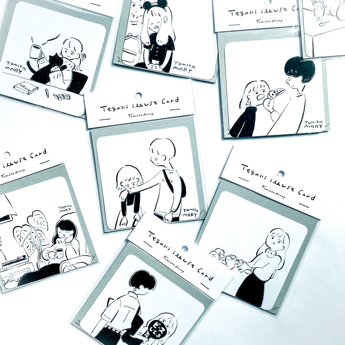 POPBOX GINZAに参加させていただきます!
日時:4/15(土)~4/30(日)(最終日は午後6時まで)
場所:銀座ロフト 6階
現在の個展とラインナップが異なるのは、ランダムステッカーとおともたちグッズがあります。
こちらにも手書きイラストカードもあります。
よろしくお願いします〜