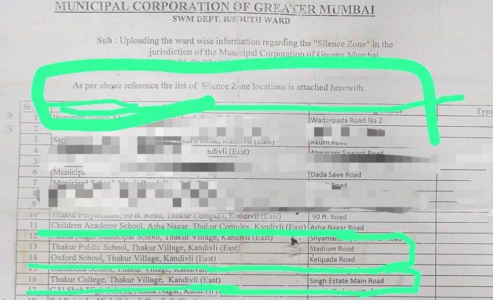 bpkalia's tweet photo. After so many complaints there is no response from either @mybmcWardRS or @MumbaiPolice daily commentary on loudspeakers continues as usual.Request @Dev_Fadnavis @IqbalSinghChah2 @mybmc for immediate strict action on organisers or will come on road &amp; protest with huge crowds. https://t.co/svJPeR2pV2