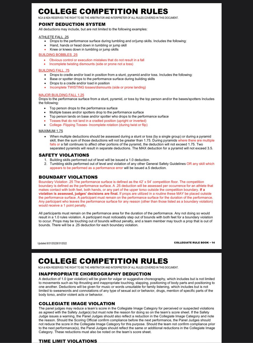 behindthescenescollegecheer tweet media