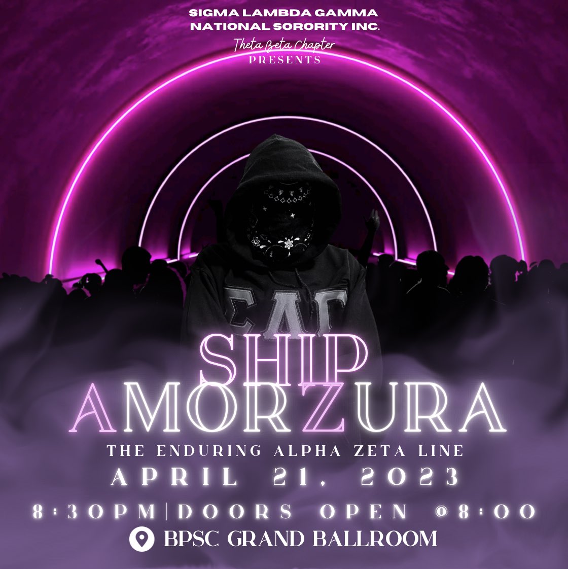 The yard is about to be more distinct 🩷💜

Join us in welcoming our newest baby panthers to Gammaland, Friday April 21st @ 8:30 PM in the BPSC Grand Ballroom. 

Doors open @ 8 PM 👀

#gammas #sfagammas #distinct