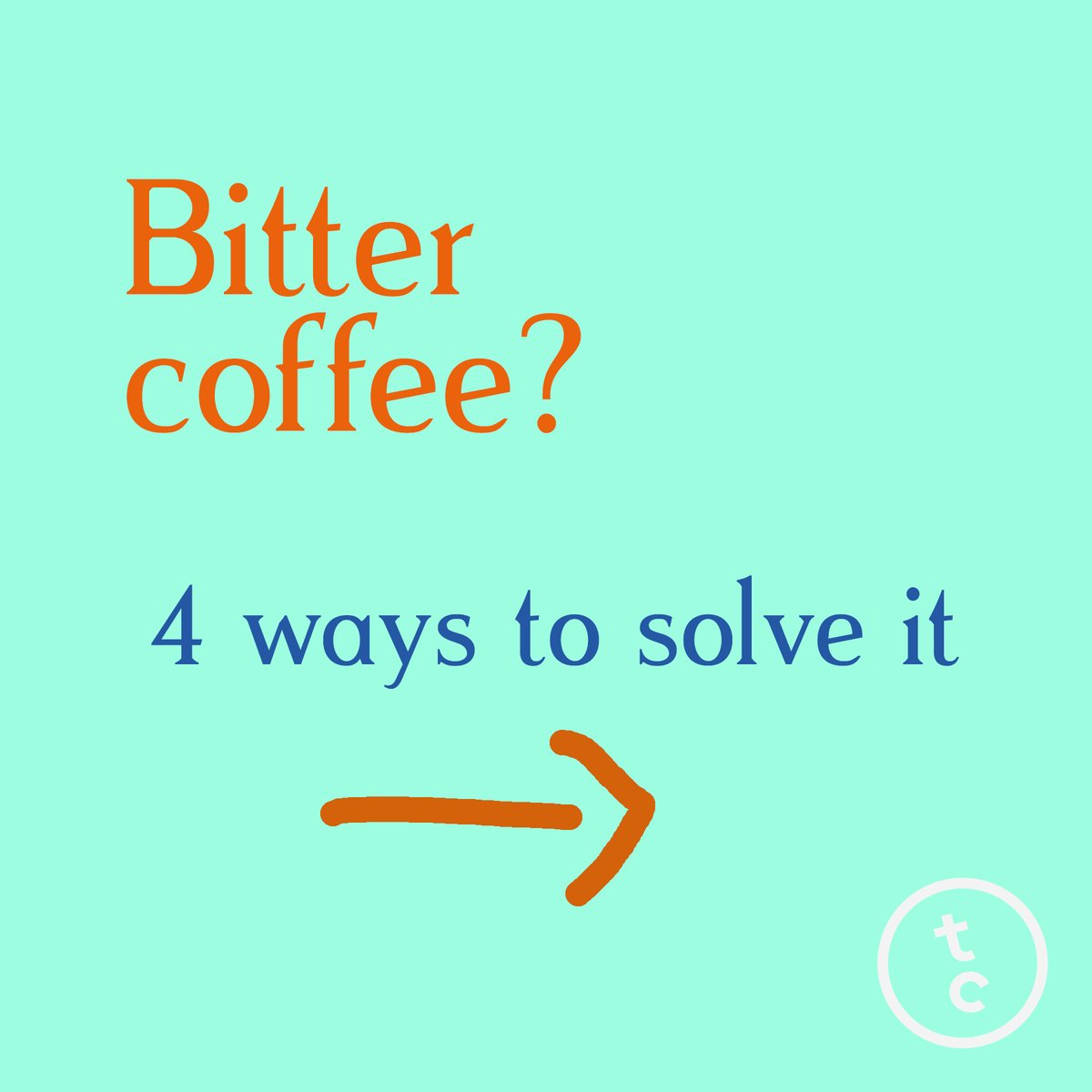 twochimpscoffee's tweet photo. How to stop coffee tasting bitter
Brew tasting a bitβ¦bitter?
Make bitter brews better with these easy steps!
πππ
#twochimpscoffee # #roastingcoffeebeans #roasterycoffee #coffeeroastersuk #artisancoffeeroasters #roastedbyhand #freshlyroastedcoffeebeans #buycoffee https://t.co/3CHzet9Cma