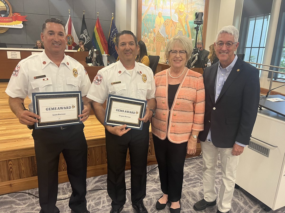 aaa_conch's tweet photo. Congratulations to Fire Fighters Jason and Gregory Barroso for being honored with GEMS Awards! https://t.co/JlTOka4RIt