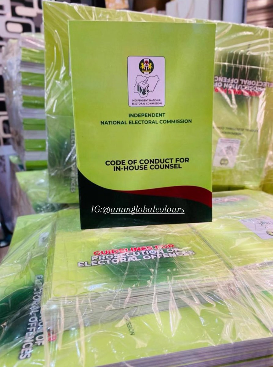 AmmColours's tweet photo. Thanks to INEC Nigeria for this great opportunity. https://t.co/Wkk9yqZWJY