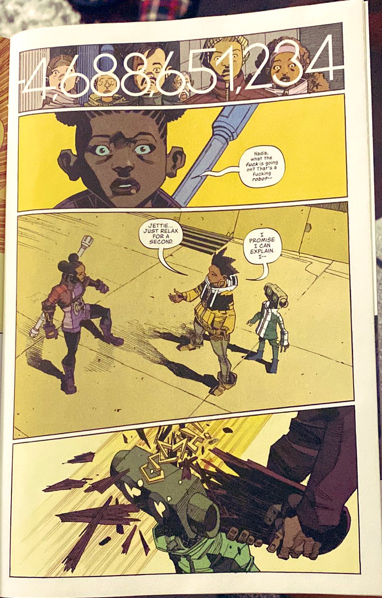 ThreatG's tweet photo. #TimeBeforeTime (21). Chaos engulfs Arcola as the city turns on its new arrivals. Will Theresa and Jettie side with Nadia or their new home? https://t.co/zxQRScp1bB