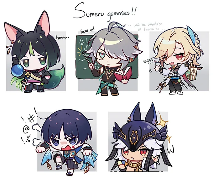 fwuit gummi.... ?! #GenshinImpact #原神 #Tighnari #wanderer #alhaithem #kaveh #Cyno 
