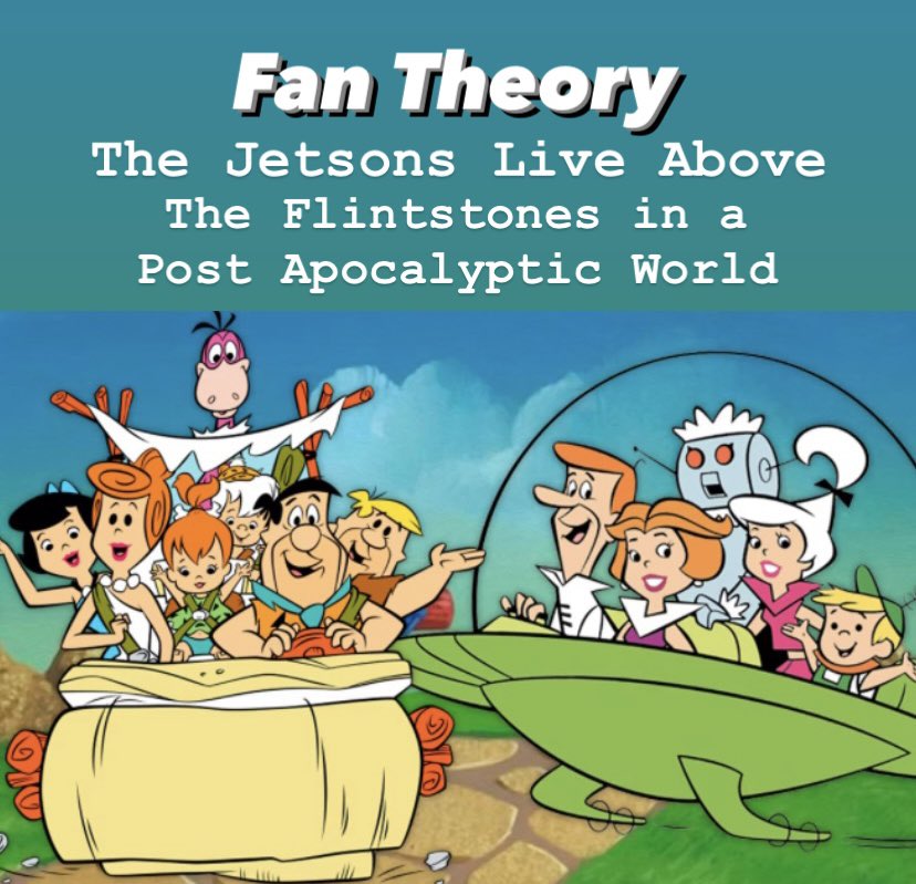 80sThen80sNow's tweet image. And on That Lovely Note Folks, I’m Going to Bed. 

#TheFlintstones #TheJetsons #Television #TV #Cartoons