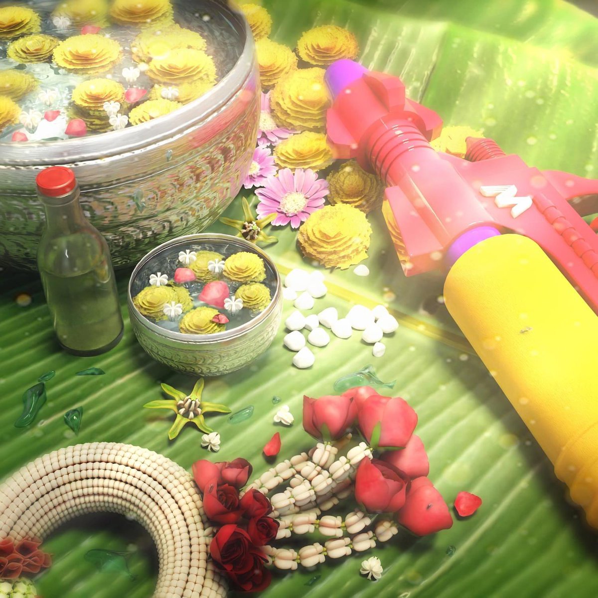 Emily_WIRTUAL's tweet photo. 🎉 We wish all our WIRTUALERS a very happy Songkran Festival and a joyous Thai New Year! We’d like to express our sincerest thanks to all users for your continued trust and support throughout the year.  

#WIRTUAL #Songkran #Songkran2023 https://t.co/E9L4sADOTq