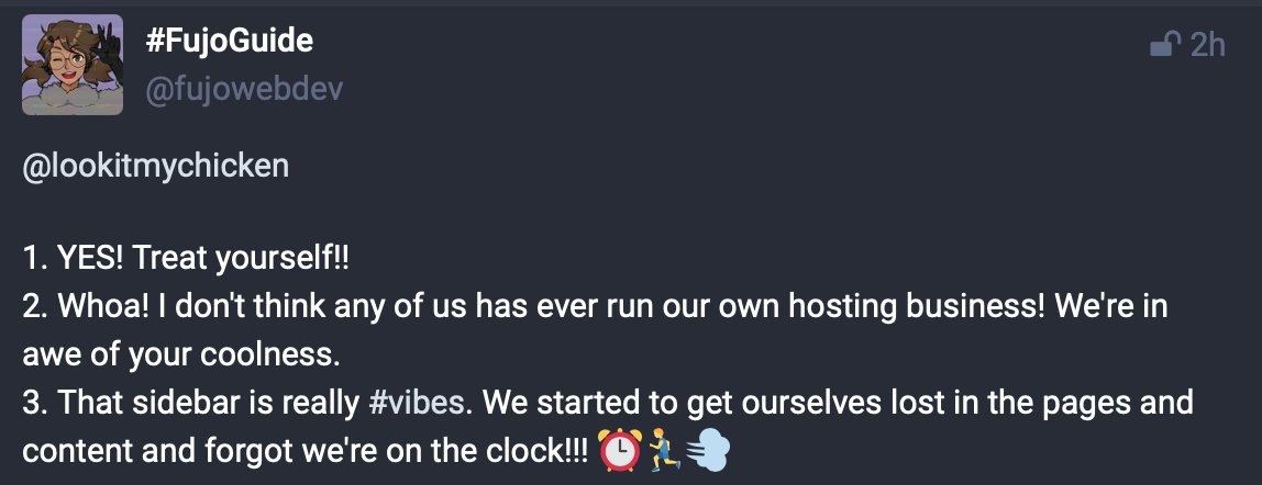 fujowebdev's tweet photo. WE LOVE TO SEE IT!! Thank you for taking the time to answer our starter questions on blorbo./social, Chicken!
#FujoGuide fans, Backing us for as a little 1 USD gets you access to our behind-the-scenes updates and to our post-Kickstarter “a la carte” shop! (link in profile) https://t.co/oDFHJmu5qh