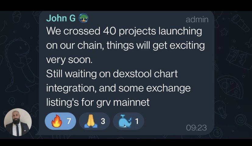 Chasenfires's tweet photo. It’s coming! 🌳🎯🌳🎯🌳 #GroveBlockchain #GroveCoin https://t.co/UYux0HWOS2