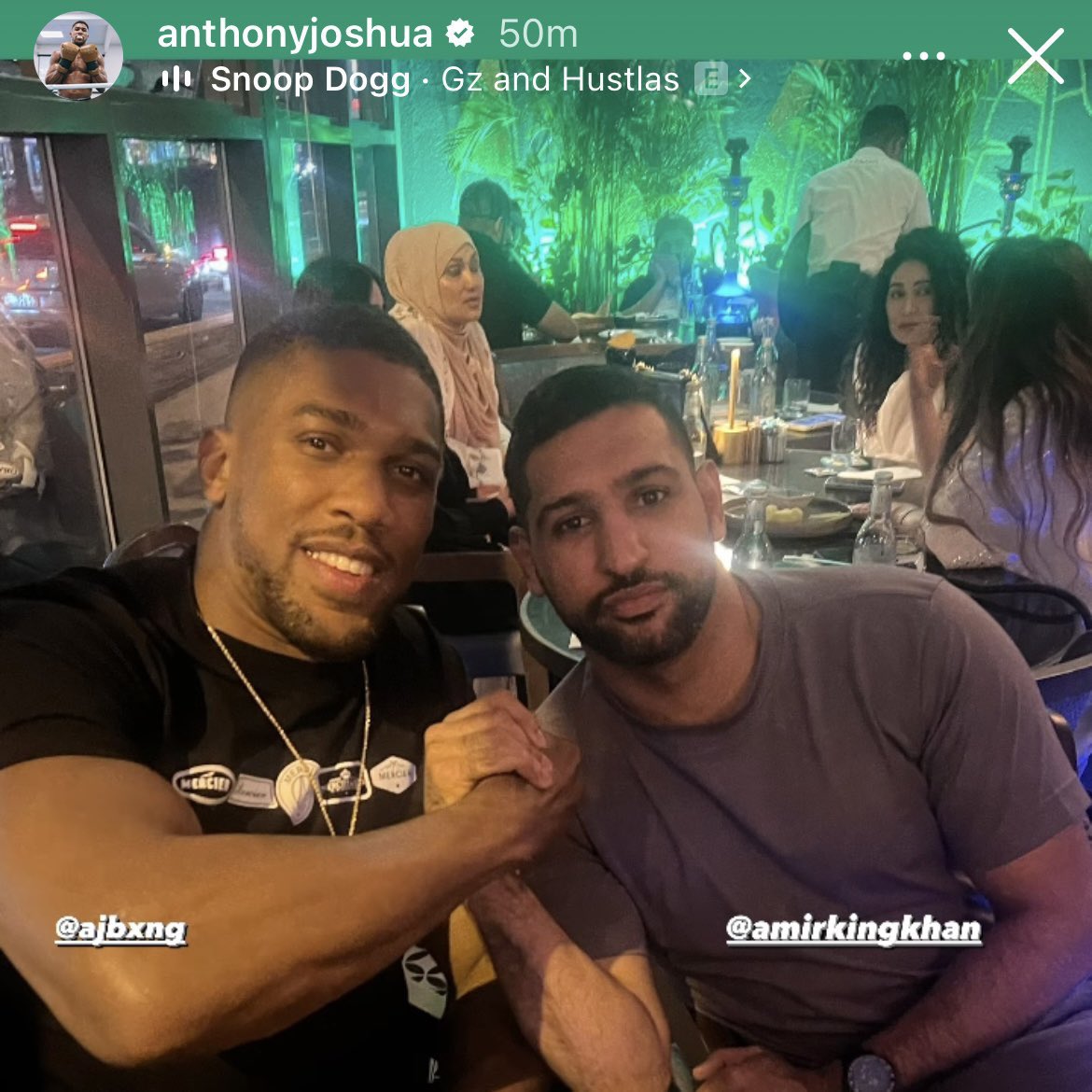 BoxingKingdom14's tweet photo. Anthony Joshua & Amir Khan tonight https://t.co/qJh8P7i47z