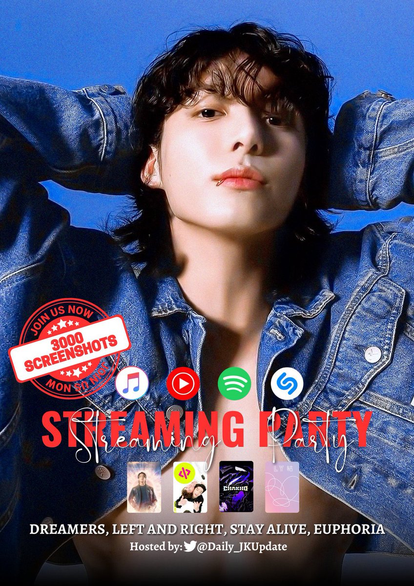 On Twitter RT Daily JK97 JUNGKOOK STREAMING PARTY 3 000 SS On twitter rt daily jk97 jungkook streaming party 3 000 ss