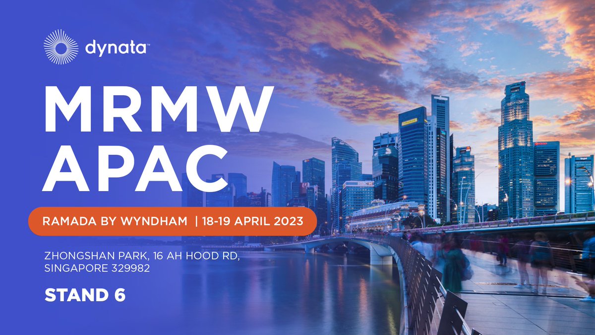 DynataGlobal's tweet photo. Join us and other market research professionals at this year's MRMW APAC conference to learn about the latest trends, insights and innovations in the industry. Register now and we'll see you there! https://t.co/JDZB4GtEnu
#MRMWAPAC #MarketResearch #Innovation #Networking https://t.co/05oD4zP9En
