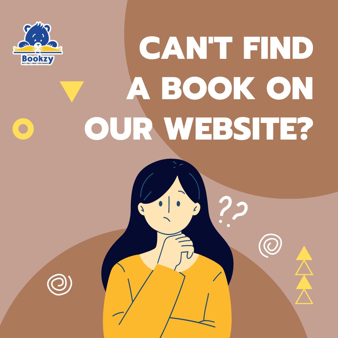bookzyin's tweet photo. Can't find your favourite book on our website? Just drop a text in our DMs and your buying experience will become simpler than ever! 
#BookzyIn #MuchMoreThanABookstore https://t.co/NL1Kuv2g7c