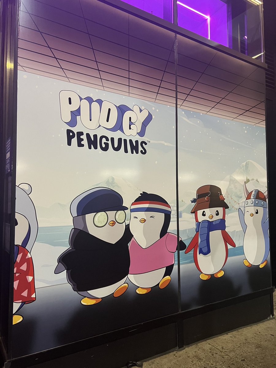 charleskoh's tweet image. We love the @pudgypenguins 🐧