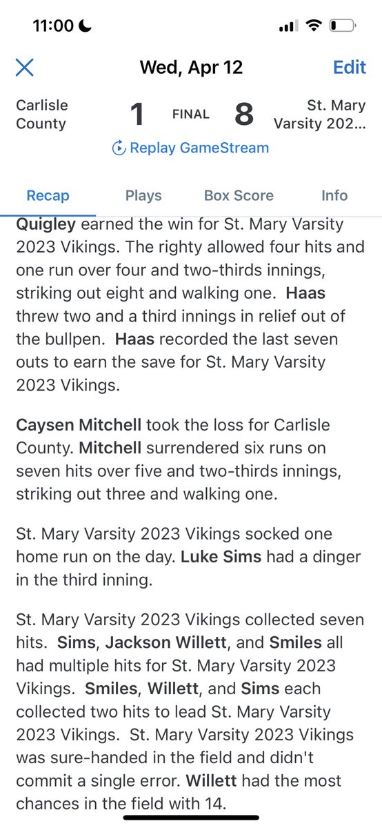 Back to Back All A Classic Tournament Champions…your 
St. Mary Vikings! #GoVikings #classA #HSBaseball #kentucky <a href="/Region1Sports/">Region 1 Sports</a> <a href="/kyhsbca/">KHSBCA</a> <a href="/kyhssportszone/">Kentucky High School Sports Zone</a> <a href="/WestKYSportsNet/">West KY Sports Network</a> <a href="/jcjensen94/">Jared Jensen</a> <a href="/TheAdamBWells/">Adam Wells</a> <a href="/chelseabrooke/">Chelsea Parker</a> <a href="/stm_vikings/">St. Mary Viking Boosters</a>