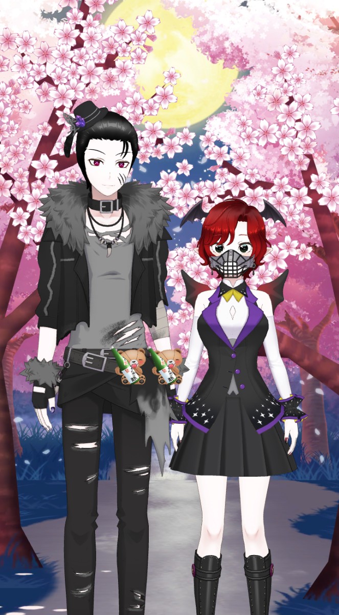 rune_wolfe's tweet photo. Chilled with a friend and the cherry blossoms. #REALITY #REALITYApp #REALITY_FlowerViewing https://t.co/0iUao3HrT7