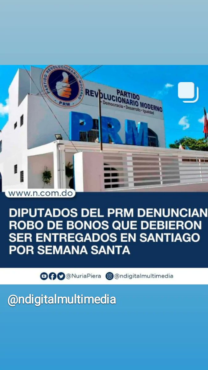 catalinahquez's tweet photo. ¡Carajo! Diputados del PRM denuncian robo de #Bonos que debieron ser entregados en Santiago por #SemanaSanta no perdonan ni los días de Dios! #SuperateRD #SoloRD #Fraude #Bonos https://t.co/zLdH02E4So