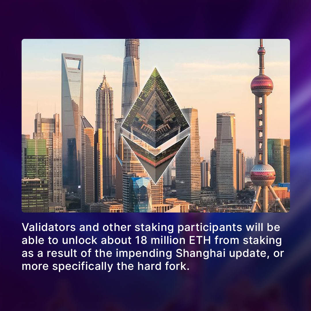 BBBfans23's tweet photo. #Ethereum #ETH reaches a New All-Time High for Major #ShanghaiUpdate 🌈
#ShapellaUpgrade has been live on mainnet for epoch 194048, scheduled for 22:27:35 UTC on Apr. 12, 2023 📆
Will it continue to reach a new ATH? What are your thoughts? Let us know 👇 https://t.co/5QzMYCePfF