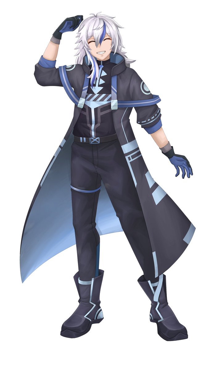 NikulasWraith's tweet photo. After today, Corrupt Nik is no longer in the system and has been deleted... By a very mysterious group. 

It feels great to be back again! I hope that streaming can go back to normal!

Art Credit: @prototype_alkia  

#NikulasWraith #GoodNik #WeAreBack #Streamer #Vtuber #ENGVtuber