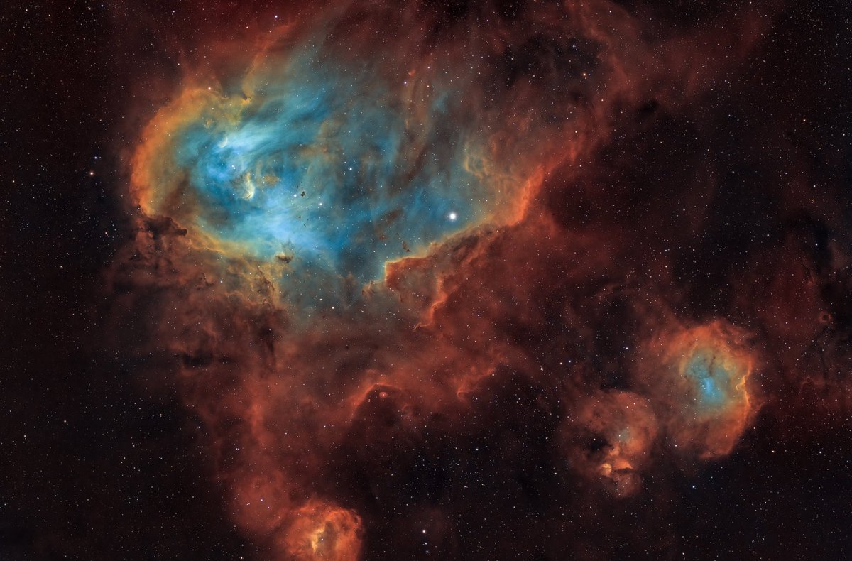 Last one for today, the Lambda Centauri Nebula. 

15 hours of exposure time, re-shot for my Deep Space Collection, getting airdropped to <a href="/crypto_iverson/">Crypto_Iverson</a> for having collected the previous version of this and being an all time supporter!