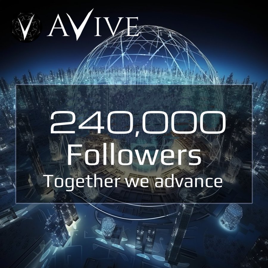 xuhu179657's tweet photo. 现在已经有全世界的用户都在加入Avive,而这仅仅是个开始!#Avive 正在成为最友好的Web3项目,激动人心的时代就在前方🔥#Airdrop #TrendingTopics #Avivefamily #Aviveminers #avivechain @balajis @GRDecter @PeterSchiff https://t.co/KH1WotWgad
