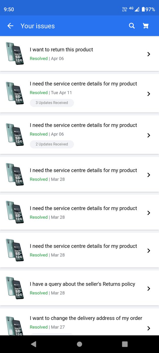 @Moto_Support I purchased motog62 from Flipkart on 25/3/2023 and I complaint same day it's battery issue and camera quality and sound issue but from than till now no response,neither from Motorola nor from Flipkart @motorolaindia @Moto_Support @flipkartsupport @jagograhakjago @ConsumerReports