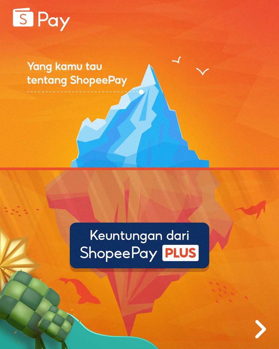 ShopeePay_ID's tweet photo. Ada yang lebih besar dari yang kamu lihat😱
Upgrade akun km menjadi #ShopeePayPlus biar km bisa nikmati lebih banyak fitur & promo, & pastinya kamu juga bisa nikmatin #TranferShopeePayGratis Biaya Admin tanpa minimum transaksi🧡
Upgrade sekarang juga!🎉 #TransferPakaiShopeePay https://t.co/gkl2ZY8Mgl