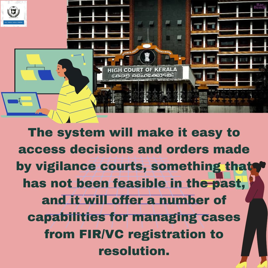 AILF_2020's tweet photo. The Kerala High Court will inaugurate Information and Technology (IT) comprehensive case management module/system for family courts and vigilance courts in the State.👩🏻‍⚖️
#legalstudies #lawstudent #legalknowledge #legalawarness #legalnews #supremecourt #indianlaw #indianlaw https://t.co/sPhJebnYgJ