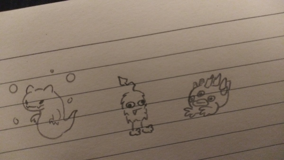 sketchydrawer's tweet photo. Some #MySingingMonstersFanart 
Ghazt, furcorn and fwog https://t.co/JazsWY3G37