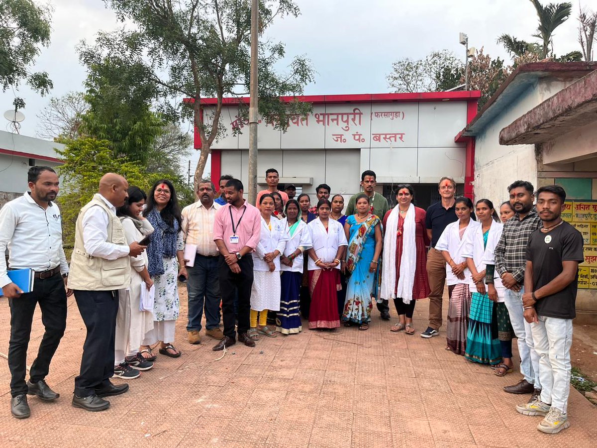Action for Community Empowerment(ACE) (@acengokrcl3) on Twitter photo UNICEF CFS Ms. Jalpa, DRR chief Mr. Tom, CFO UNICEF CG, Mr. Job Zachariah, WASH Specialist Ms. sweta Patnaiak visited ACE intervening area at Bhanpuri Bastar . Impressed talking with Jal Bahinis and their contribution in Jal Jeevan Mission.
<a href="/jjmchhattisgarh/">Jal Jeevan Mission, Chhattisgarh</a> <a href="/UNICEFIndia/">UNICEF India</a> UNICEF CFS Ms. Jalpa, DRR chief Mr. Tom, CFO UNICEF CG, Mr. Job Zachariah, WASH Specialist Ms. sweta Patnaiak visited ACE intervening area at Bhanpuri Bastar . Impressed talking with Jal Bahinis and their contribution in Jal Jeevan Mission.
<a href="/jjmchhattisgarh/">Jal Jeevan Mission, Chhattisgarh</a> <a href="/UNICEFIndia/">UNICEF India</a>