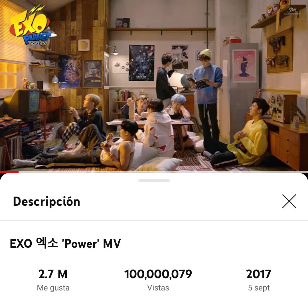 TeamTakiShot9's tweet photo. #POWER100M #EXOPOWER 

BRAVOOO LOM CONSEGUIMOS🥰

#EXO #엑소 @weareoneEXO @exoonearewe @layzhang @B_hundred_Hyun https://t.co/lDfH5VJzUU