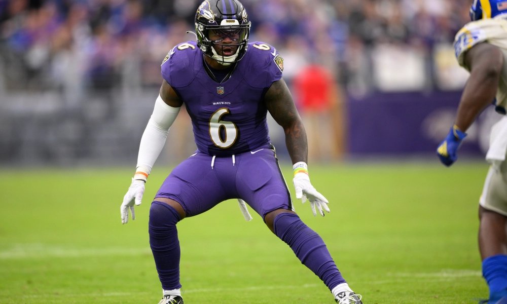 nflrums's tweet photo. The Baltimore Ravens LB Patrick Queen is a potential trade candidate. https://t.co/4ziKW3tiNc