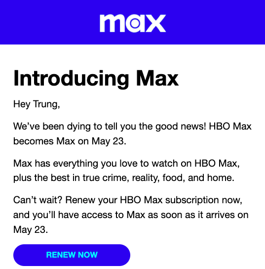 Time Warner is renaming its streaming service HBO Max to Max. It’s a ...
