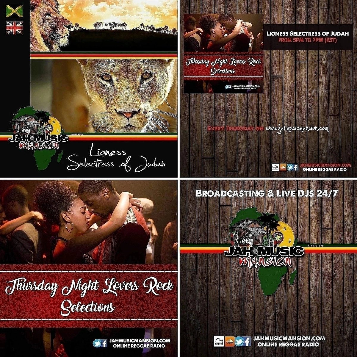 JahMusicMansion's tweet photo. Coming Up Today Today!
#LionessSelectressOfJudah...Outta The UK
5pm-7pm EST
10pm-12pm GMT
#jahmusicmansion #WhereRealReggaeResides
#Vibeshouse
https://t.co/ezCCW0Z4vT
πΆπΆπΆπΆπΆ https://t.co/25iTZfXzY9