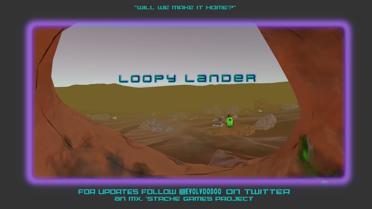 evolvoodoo's tweet photo. "Are we going to make it home?"
#loopylander #MxStachGames #solodev #indiedev #gamedev https://t.co/af4ZvzR7YM