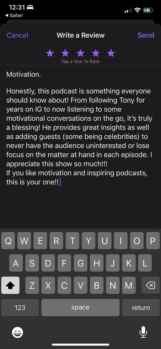 EatMy_Shortss's tweet photo. @tonythecloser_ 5 star rating, 5 star convos, 5 star tips from a great. I’ve learned so much in the years of following on IG yet this podcast takes the CAKE!!! https://t.co/UMOJEE1mEx