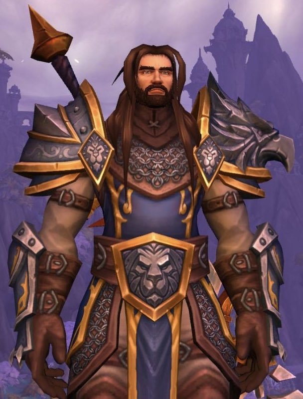 lev_wow's tweet photo. Really loving the human heritage armor. @Warcraft did a fantastic job. @WatcherDev https://t.co/8JTR7vv0je