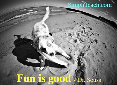 Yes, #teaching online is hard work. But sometimes it helps to come back to the basics and take a break! 😁